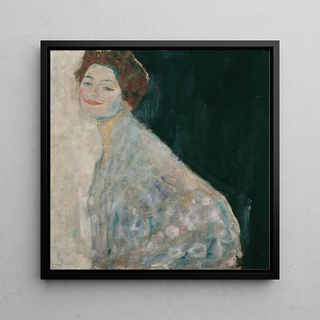 Dame en blanc - Gustav Klimt