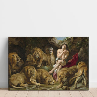 Daniel dans la fosse aux lions - Peter Paul Rubens | Reproduction Tableau Décoration murale affiche copie