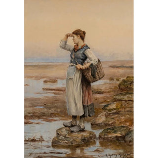 Daniel Ridgway Knight - The Water Carriers.webp