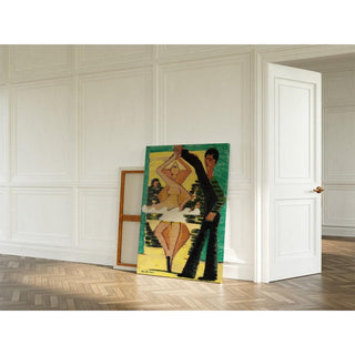 Danseuse tournante - Ernst Ludwig Kirchner | Reproduction Tableau Décoration murale affiche copie