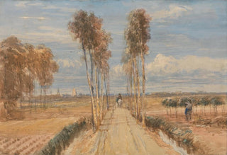 David Cox - The Poplar Avenue after Hobbema.webp