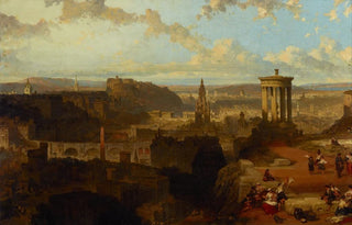David Roberts - Edinburgh from the Calton Hill.webp