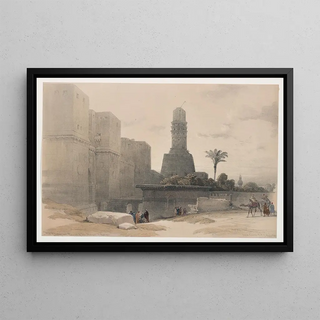 David Roberts - Gate of Victory Bab anNasr and Mosque of El Hakim.webp