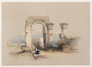 David Roberts - Ruins Temple on the Island of Biggeh Bga Bjah Nubia.webp