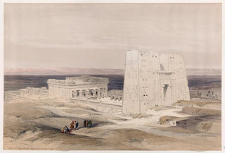 David Roberts - Temple of Edfou Idf ancient Appolinopolis Upper Egypt.webp