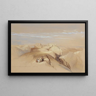 David Roberts - The Christian and Mohammedan Chapels on the Summit of Sinai.webp