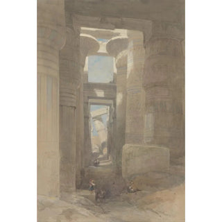 David Roberts - The Great Temple of Amon Karnak The Hypostyle Hall.webp