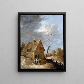 David Teniers The Younger - A Road near a Cottage.webp
