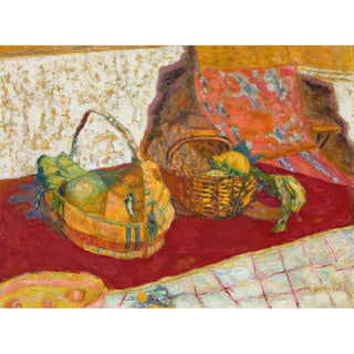 Deux Corbeilles de Fruits - Pierre Bonnard | Reproduction Tableau Décoration murale affiche copie