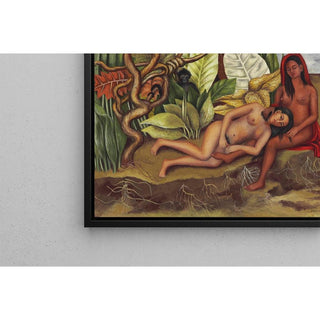 Dos Desnudos en el Bosque La Tierra Misma - Frida Kahlo | Reproduction Tableau Décoration murale affiche copie