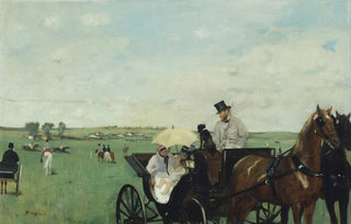 Edgar Degas - At The Races In The Countryside.webp