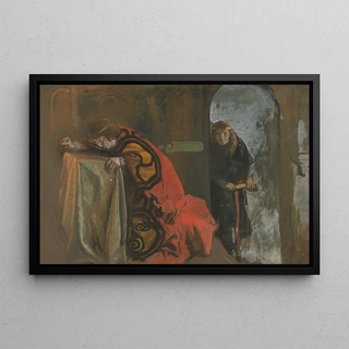 Edwin Austin Abbey - Hamlet Now might I do it Act III Scene 3 Hamlet.webp