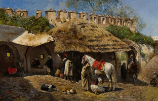 Edwin Lord Weeks - Blacksmiths Shop at Tangiers.webp