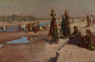 Edwin Lord Weeks - Water Carriers of the Ganges.webp