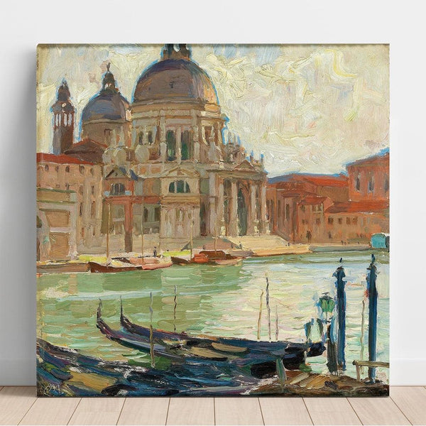 Reproducción del cuadro Iglesia de Venecia - Carl Moll
