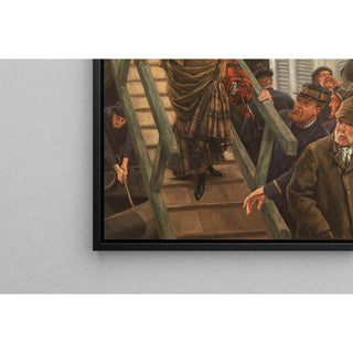 Embarquement à Calais - James Tissot | Reproduction Tableau Décoration murale affiche copie