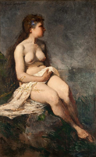Ernst Josephson - Female Nude Study.webp