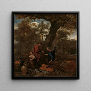 Erysichthon vendant sa fille - Jan Steen