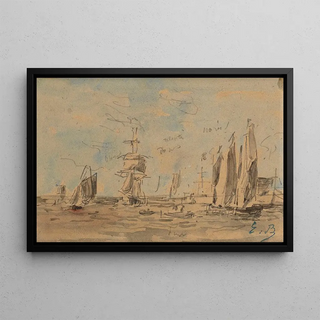 Eugne Boudin - Port.webp