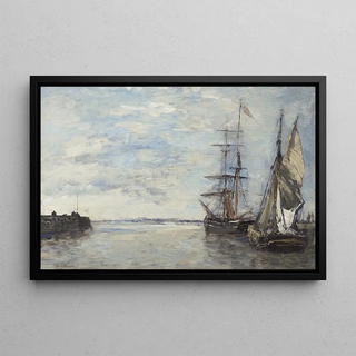 Eugne Boudin - Sortie de port.webp