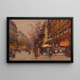 Eugne GalienLaloue - Les Grands Boulevards prs du thtre des varits.webp