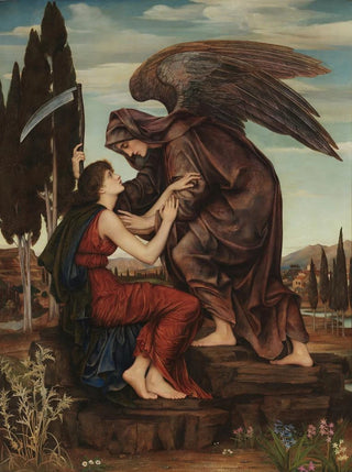 Evelyn De Morgan - Angel of death.webp