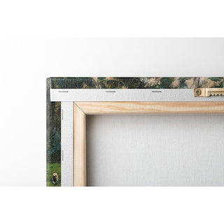 Farmyard in Het Gooi Flanked by Saplings - Piet Mondrian | Reproduction Tableau Décoration murale affiche copie