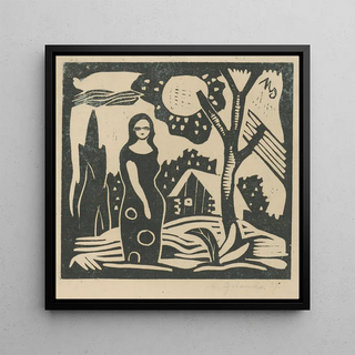 Femme à la campagne - Mikul Galanda