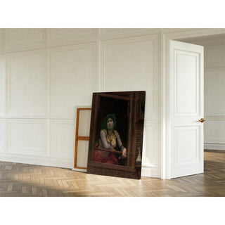 Femme au balcon - Jean-Léon Gérôme | Reproduction Tableau Décoration murale affiche copie