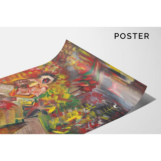 Femme paysanne - Arnold Peter Weisz-Kubínčan | Reproduction Tableau Décoration murale affiche copie