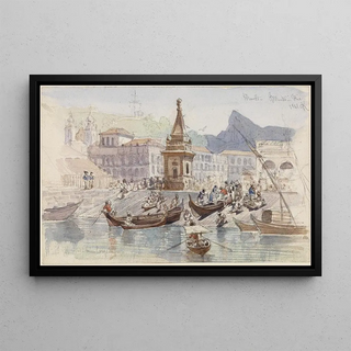 Ferdinand Keller - Markt in Rio.webp