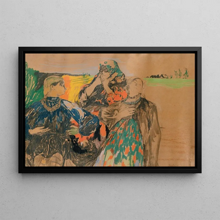 Filipp Malyavin - Three Russian Women.webp