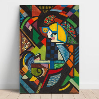 Fille dans un fauteuil à bascule - Henry Lyman Sayën | Reproduction Tableau Décoration murale affiche copie