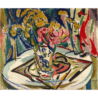 Fleurs - Henry Lyman Sayën | Reproduction Tableau Décoration murale affiche copie