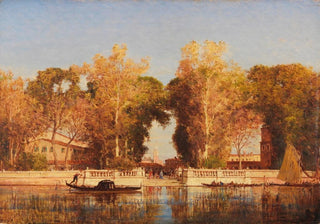 Flix Ziem - The French gardens in Venice.webp