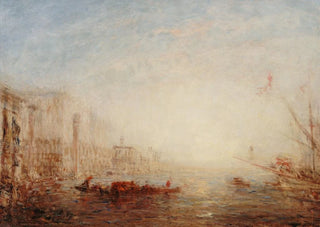 Flix Ziem - Venise Le Grand Canal Au Soleil Levant.webp