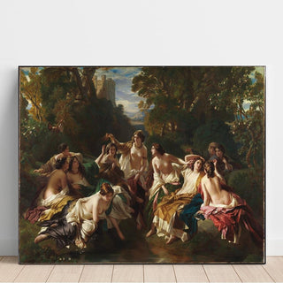 Florinda - Franz Xaver Winterhalter | Reproduction Tableau Décoration murale affiche copie
