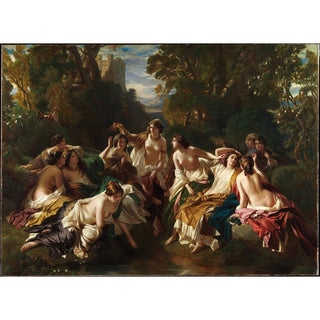 Florinda - Franz Xaver Winterhalter | Reproduction Tableau Décoration murale affiche copie