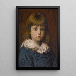 Franz von Defregger - The little girl.webp