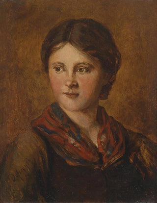 Franz von Defregger - Tiroler Dirndl.webp
