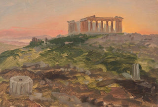Frederic Edwin Church - The Parthenon from the Southeast.webp