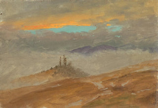 Frederic Edwin Church - Winter landscape view of Zuarry Hill twilight.webp