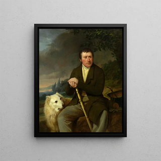 Friedrich von Amerling - Friedrich Ludwig Mller Grohndler und Begrnder des Dblinger Armenhauses.webp