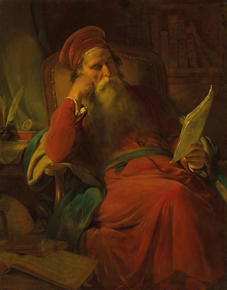 Friedrich von Amerling - Scholar in his study.webp