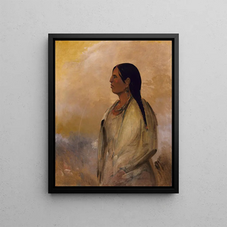 George Catlin - A Choctaw Woman.webp