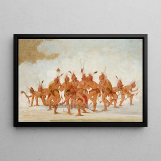 George Catlin - Discovery Dance Sac And Fox.webp