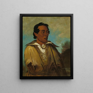 George Catlin - KeenNeKuk Foremost Man Chief of The Tribe.webp