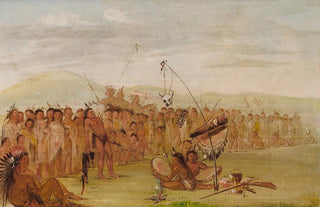 George Catlin - SelfTorture In a Sioux Religious Ceremony.webp