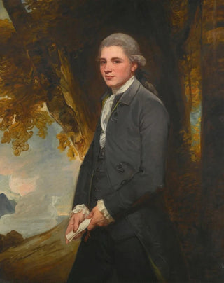 George Romney - Portrait Of John Redhead.webp