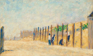 Georges Seurat - Ouvriers enfonant des pieux.webp
